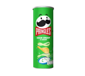 Chips Pringles saveur crème fraiche et oignons