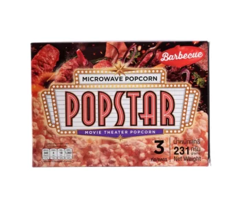 Popcorn Pop star saveur BBQ