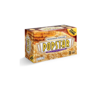 Popcorn Pop star saveur maïs grillé 77g